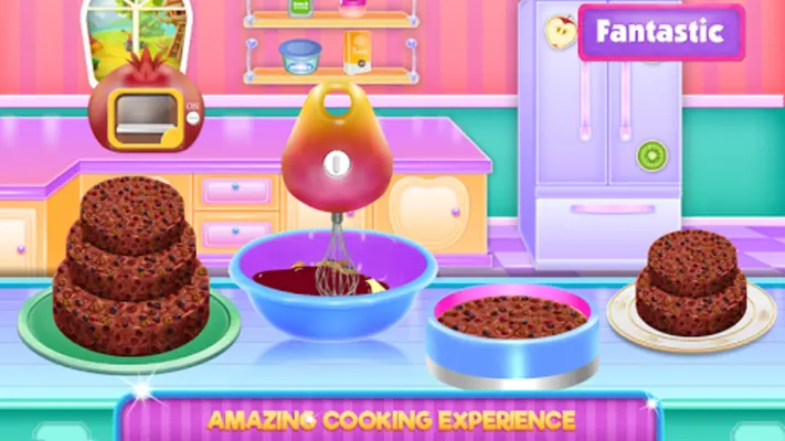 Fruit Chocolate Cake Cooking android App screenshot 1